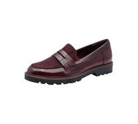 Tamaris Mocassins Plats pour Femme, Rouge (Merlot), 37