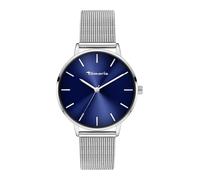 Tamaris Montre à affichage analogique bleu foncé / argent, Taille One Size