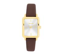 Tamaris Montre pour Femme - Rectangulaire - Or - 23 mm - Élégante Montre en métal avec Mouvement à Quartz - Montre analogique - Étanche 3 ATM - Résistante aux Rayures
