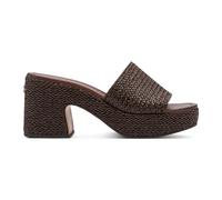 Tamaris - Mule à plateforme - Femme - Chaussures - Brun - Taille: 38 EU