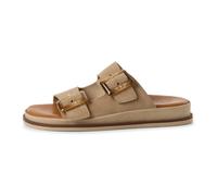 Tamaris - Mule en cuir - Femme - Chaussures - Beige - Taille: 40 EU