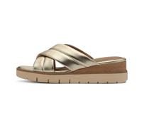 Tamaris - Mule en cuir - Femme - Chaussures - Jaune - Taille: 40 EU