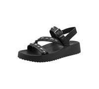 Tamaris Mule femme à semelle anatomique avec talon compensé noir 40 EU