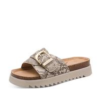 Tamaris Mule femme à semelle anatomique avec talon conique beige 41 EU
