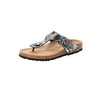 Tamaris Tongs brun foncé / gris / noir / blanc, Taille 37