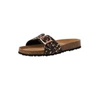 Tamaris Femme Damen 1-27520-42 Mocassin, Noir/léopard, 41 EU
