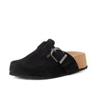 Tamaris mule femme à semelle de confort à talon compensé cuir noir 41 EU