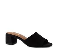 Tamaris Mule femme à talon bloc en cuir noir 41 EU