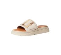 Tamaris Mule femme à talon compensé en cuir beige 41 EU