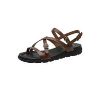 Tamaris Mule femme à talon compensé en cuir brun 37 EU
