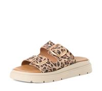 Tamaris Mule femme à talon compensé en cuir brun 39 EU
