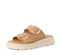 Tamaris Mule femme à talon compensé en cuir brun 42 EU