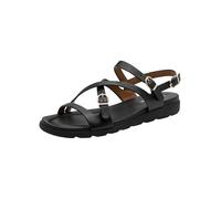 Tamaris Mule femme à talon compensé en cuir noir 39 EU
