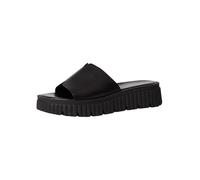 Tamaris Mule femme à talon compensé en cuir noir 42 EU