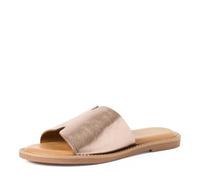 Tamaris Mules femme 1-27135-42 cuir plates métallique Étain/Ardoise Taille 36 EU