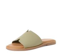 Tamaris Mule femme en cuir plates vert 42 EU