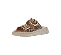 Tamaris Mule femme à talon compensé en cuir brun 42 EU
