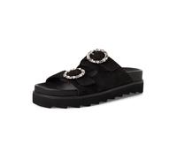 Tamaris Femme mule à semelle intérieure cuir plate noir 39 EU