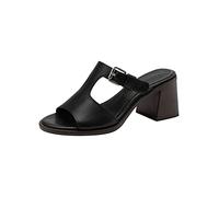 Tamaris Mules 1-1-27206-20 larges, Cuir noir, 39 EU