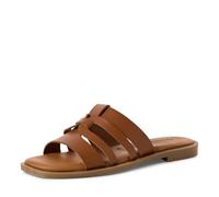 Tamaris Mules pour Femme, Pantoufles, Semelle intérieure TOUCHit, Beige Cuoio, 39 EU