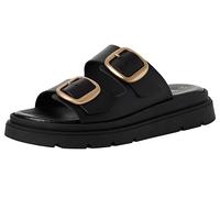 Tamaris Femme 1-27239-42 Sandale cale, Cuir Noir, 37 EU