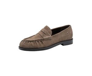 Tamaris Pantoufles en cuir pour femme | 1-24251-47 - Pull on TOUCH-IT Semelle plate