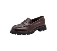 Tamaris Pantoufles Larges en Cuir pour Femme 8-84700-47 Mocca Nappa 39
