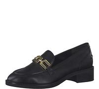 Tamaris Pantoufles pour Femme, Doublure Confortable, Semelle Tactile, Noir Mat., 38 EU