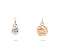 Tamaris Pendentif Charm Femme TJ-0694-P-02 en acier inoxydable IP or rose avec zircons
