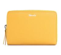 Tamaris Porte-monnaie jaune moutarde en cuir pour femme - Amanda Zip Around Wallet Mustard 272124