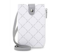 Tamaris Sac téléphone portable blanc gris pour femme - Anastasia Classic Handyetui White / Grey 215349