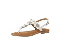 Tamaris Tongs transparent / blanc / blanc perle, Taille 37