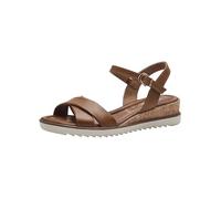 Tamaris sandale femme à talon compensé brun 36 EU