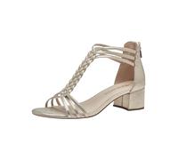 Tamaris Women's 1-28290-42 Heeled Sandal, doré clair, 37 EU