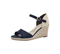 Tamaris Sandales à lanières beige clair / marine, Taille 40