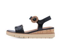 Tamaris - Sandale compensée - Femme - Chaussures - Bleu - Taille: 39 EU