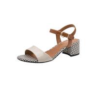 Tamaris Sandales à talon 28249 – multicolore, à lanières, talon bloc – Taille 40