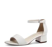 Tamaris Sandales à talons pour femme M2820142 172 White Glam 38 EU