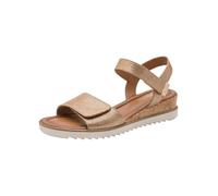 Tamaris Sandales 28118-44 à talon compensé métallique bronze Taille 39