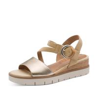 Tamaris sandale femme à talon compensé beige 36 EU