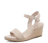 Tamaris sandale femme à talon compensé beige 38 EU