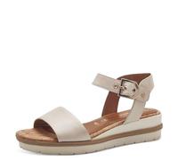 Tamaris sandale femme à talon compensé beige 38 EU