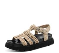 Tamaris sandale femme à talon compensé beige 38 EU