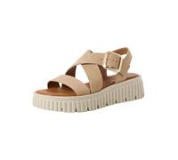 Tamaris sandale femme à talon compensé beige 41 EU