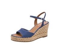 Tamaris sandale femme à talon compensé bleu 39 EU