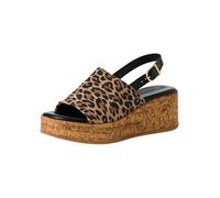 Tamaris sandale femme à talon compensé brun 38 EU