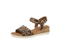 Tamaris sandale femme à talon compensé brun 39 EU