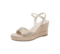Tamaris sandale femme à talon compensé gris 37 EU