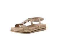Tamaris sandale femme à talon compensé métallique 38 EU
