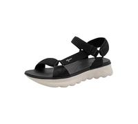 Tamaris sandale femme à talon compensé noir 39 EU